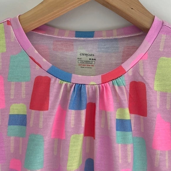 J. Crew Crewcuts Ice Cream Summer Sundress Dress Size 8-9 NWT - Picture 4 of 9